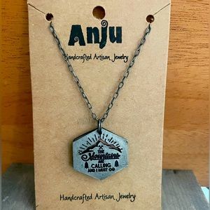 Necklace- The Mountains are calling and I must go